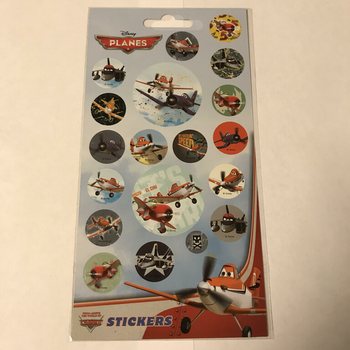 HÁROK S NÁLEPKAMI: DISNEY LIETADLÁ, 20 x 10 cm (10ks)