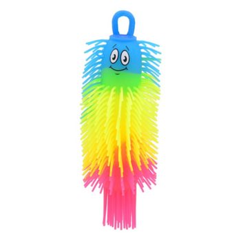 D&Uacute;HOV&Yacute; PUFFER ČERV&Iacute;K LOPTIČKA - 22CM - MIX FARIEB - V DISPLAYI (12 ks)