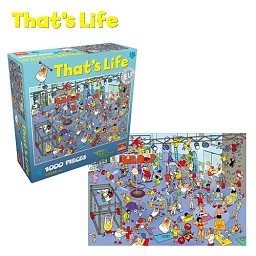 Puzzle That’s Life - Posilňovňa, 1000 dielikov (1 ks)