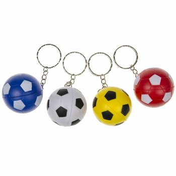 Penov&eacute; kľ&uacute;čenky futbalov&aacute; lopta - Mix farieb (48 ks)