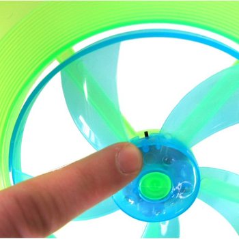 Svietiace Frisbee s LED osvetlen&iacute;m (10 ks)