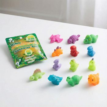 Prekvapenie v vrec&uacute;&scaron;ku - SQUISHY DINOSAURY (24 ks)
