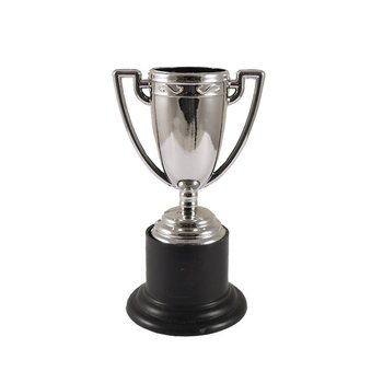 Pohár pre víťaza – 10 cm – STRIEBORNÝ (12 ks)