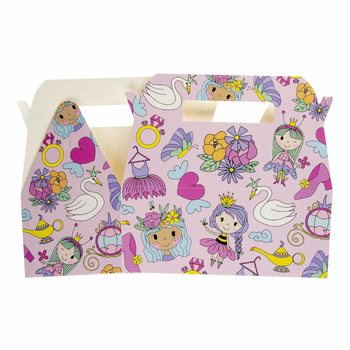 Detsk&yacute; Menu Box Princezn&aacute; - Krabice na Jedlo - 22,5 x 12 x 9,5 cm (24 ks)