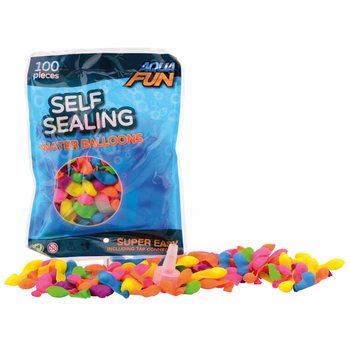 AQUA FUN - 100x Samouzatv$racie Vodn) Bomby (balenie 6 ks)