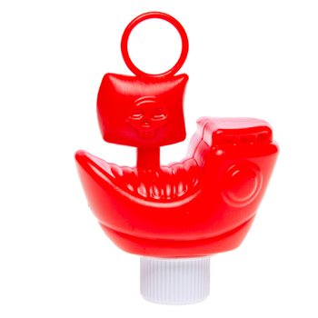 Pir&aacute;tska Loď na Lov Kačičiek - Mix Farieb - 8 cm (15 ks)