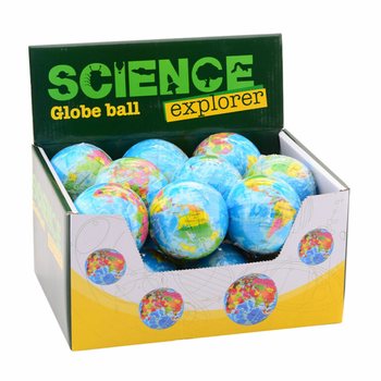 SCIENCE EXPLORER - Penov&aacute; Loptička Gl&oacute;bus &Oslash;6 cm (18 ks v displeji)