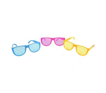 Detské Mriežkované Okuliare Shutter Shades (24 ks)