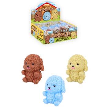 Naťahovacie Squishy Pudl&iacute;ky v Displeji (12 kusov)