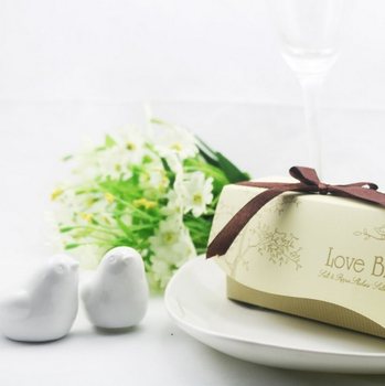 Set Solnička a Korenička "LOVE BIRDS" Svadobn&yacute; Dar (5 ks)