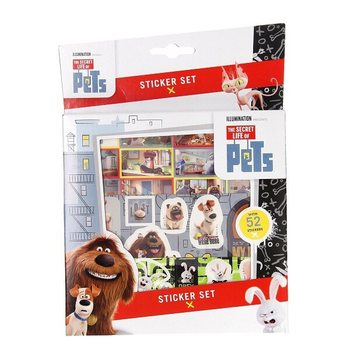 Sada nálepiek SECRET LIFE OF PETS 52 dielov (12 ks)