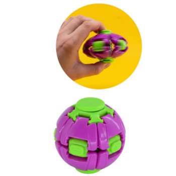 SPIN & POP FIDGET SPINNER LOPTIČKA - SPIN SHIFT BALL - V DISPLAYI (24 ks)