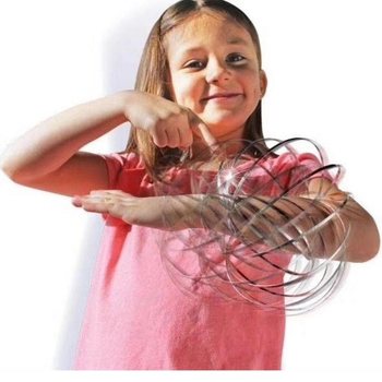 Magic Rings / Flow Rings - Kinetick&yacute; 3D Magick&yacute; Kruh - STRIEBORN&Yacute; | V KRABIČKE (10 ks)