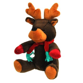 Ply&scaron;ov&yacute; sob Rudolf Vianočn&yacute; 20 cm (7 ks)