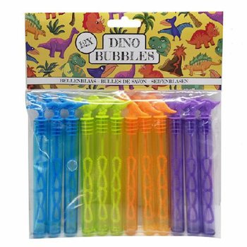 Farebn&eacute; bublifuky dinosaurus (12 ks)