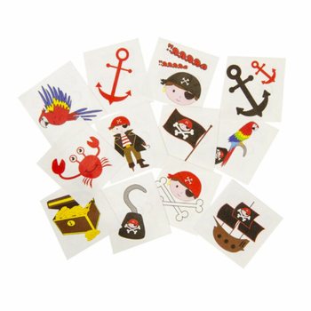 Fun Tattoo's - Pir&aacute;t (48 balen&iacute;)