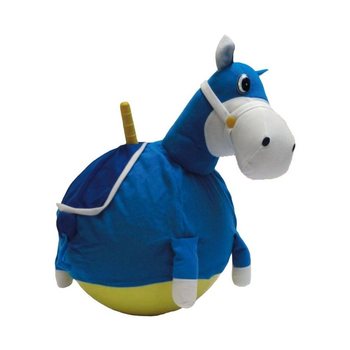 SK&Aacute;CACIA LOPTA KON&Iacute;K JOLLY JUMPER - MODR&Aacute;