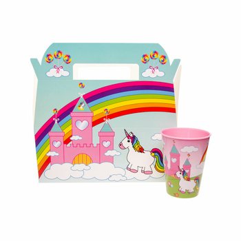Menu Box Jednorožec - 22,5 x 12 x 9,5 cm (24 ks)