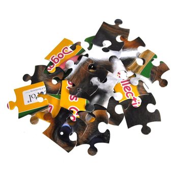 SUPER LACN&Eacute; ROZTOMIL&Eacute; PUZZLE SO PSAMI 20 x 13 CM (50 ks)