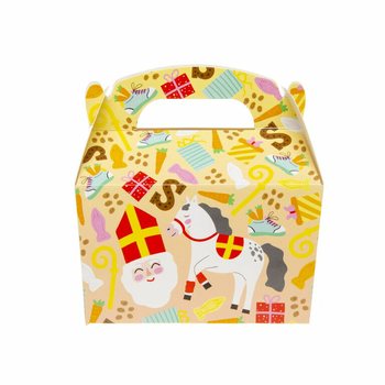 Mikul&aacute;&scaron;ske krabičky na ma&scaron;krty 12x12,5x6 cm (12 ks)