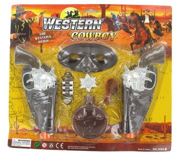 WESTERN COWBOY KOVBOJSK&Aacute; SADA (6 ks)