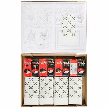 KOMPLETN&Yacute; HORECA BOX PIR&Aacute;T - 48x S&uacute;prav pasteliek + 100x Omaľov&aacute;nok + 100x Serv&iacute;tok (248 ks)