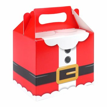 Menu box - Vianoce Santa Claus - 14 x 9,5 x 18 cm (12 ks)