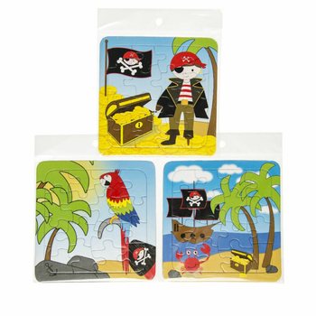 Mix Pir&aacute;tske Puzzle - 14 x 14 cm (50 ks)