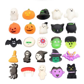 MIX HALLOWEEN SQUISHY FIGÚROK V KÝBLIKU (25 ks)