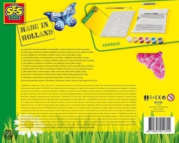 SES Creative Odlievanie a maľovanie - Mot&yacute;le (1 ks)