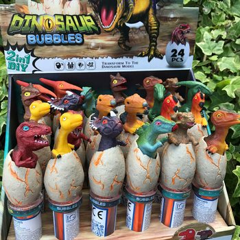 3D Bublifuk Dinosaurus v tyči (24 kusov v displeji)