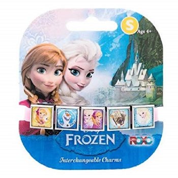 NÁRAMKY FROZEN S 5 VYMENITEĽNÝMI PRÍVESKAMI (24 ks)