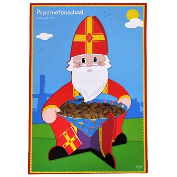 Veľk&aacute; Misa na Pepernoten Sinterklaas 26 x 24 x 33 cm (6 ks)