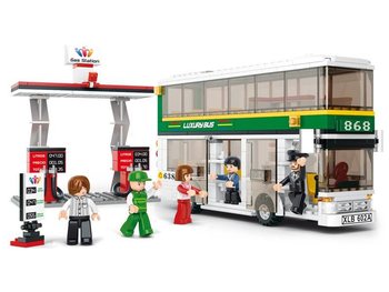 Sluban Dvojposchodov&yacute; Autobus M38-B0331 (1 ks)