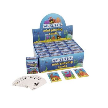 Mini Hracie Karty – Model Sea Life v Displeji (24 ks)
