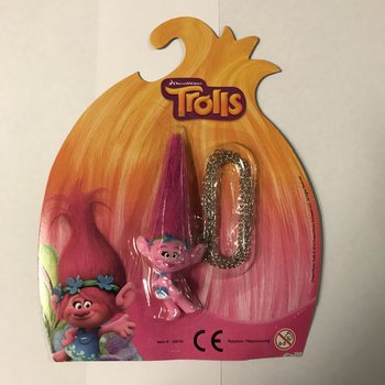 Fig&uacute;rka Trolls na retiazke na karte (12 ks)