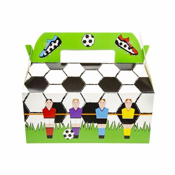 Menu boxy Futbal - 22.5 x 12 x 9.5 cm (24 ks)