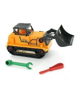Montážny buldozér DIY (4 ks)