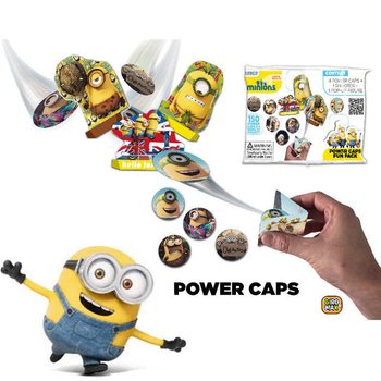 VYSTREĽOVAČE DISKOV MINIONS POWER CAPS FUN PACK (100 ks)