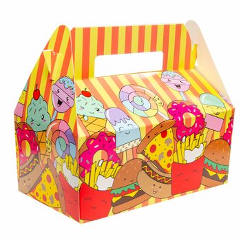 Menu boxy na fastfood - 22,5 x 12 x 9,5 cm (24 kusov)