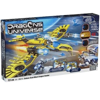 MEGA BLOKS LOVEC DRAGÓNOV DLUXE DUAL-BLAST