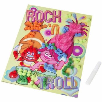 TROLLS VYROB SI VLASTN&Eacute; POMPOM UMELECK&Eacute; DIELO (48 ks)