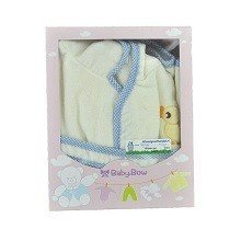 Detsk&yacute; Župan BABY BOW Žlt&yacute; / Modr&yacute;