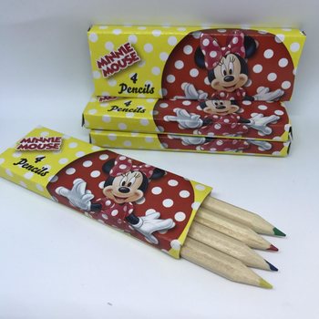 Disney - Minnie Mouse Mal% Pastelky 4 ks v Krabi%ke (48 ks)