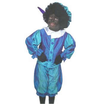 Detský kostým Zwarte Piet pre chlapcov – Veľkosť 110 (4-6 rokov)