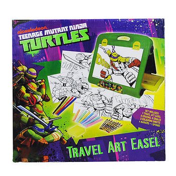Veľk&yacute; Cestovn&yacute; Kufr&iacute;k na Vyfarbovanie Teenage Mutant Ninja Turtles (2 ks)