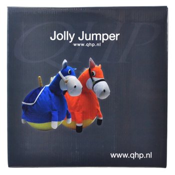 SK&Aacute;CACIA LOPTA KON&Iacute;K JOLLY JUMPER - MODR&Aacute;