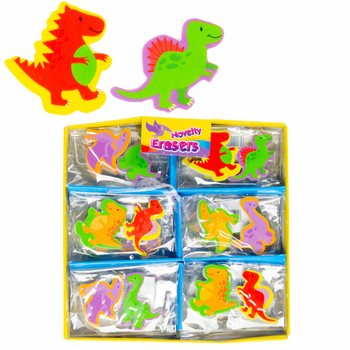 Sada 2 ks Gúm DINO v displeji (36 ks)