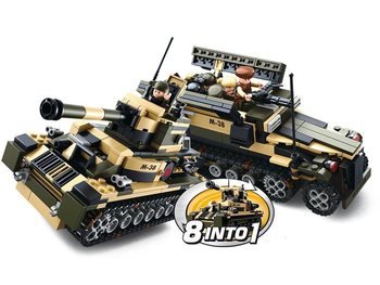 Sluban Vojensk&yacute; tank alebo APC 8v1 M38-B0587 (1 Display / 8 ks)