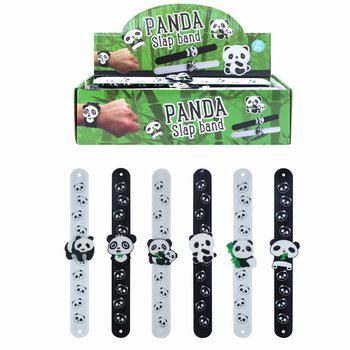 Panda snap / clic náramky (24 ks)